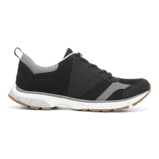Vionic Women's Zanny Waterproof Walking Tennis Shoe Black