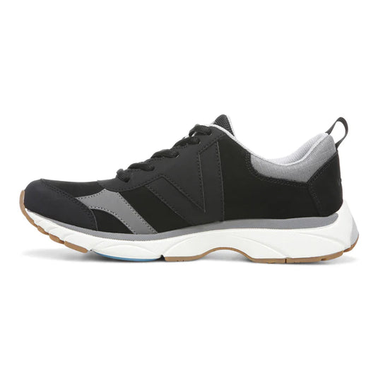 Vionic Women's Zanny Waterproof Walking Tennis Shoe Black