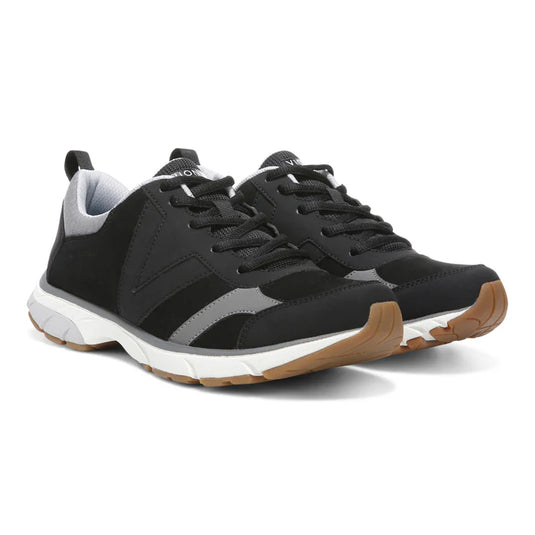 Vionic Women's Zanny Waterproof Walking Tennis Shoe Black