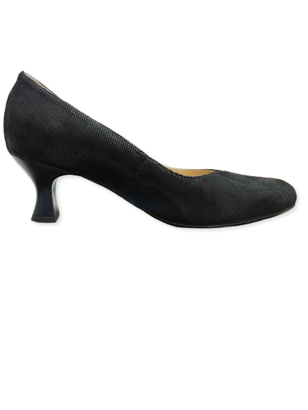 Pie Santo Women's 240226 Kit Heel Dallas Negro