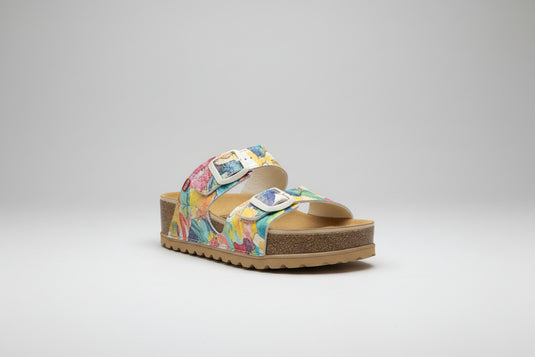 On Foot Women's Naoshima OF-1100 Sandal Flores