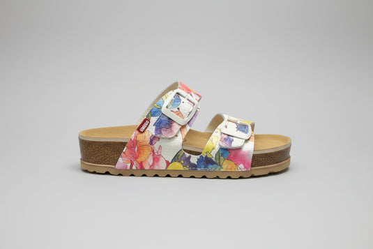 On Foot Women's Naoshima OF-1100 Sandal Flores