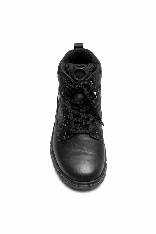 Ecco Track 5 mid-cut lace