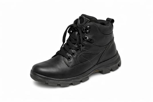 Ecco Track 5 mid-cut lace