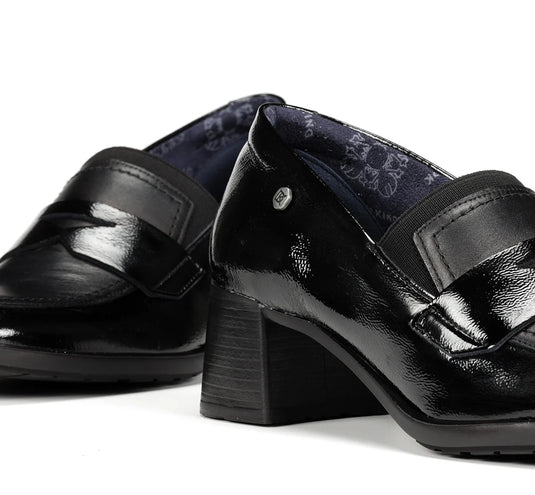Dorking by Fluchos Women's IKIA D9205 Loafers Black