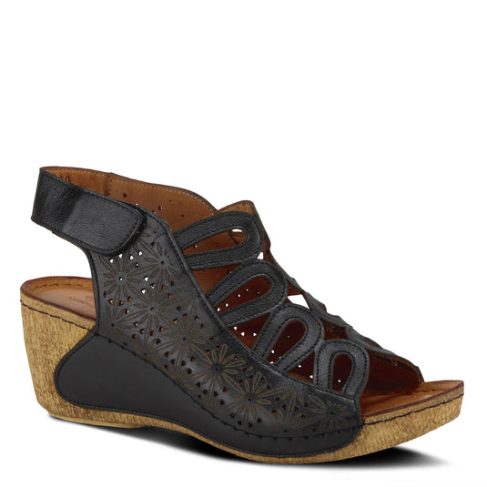 SPRING STEP WOMEN'S INOCENCIA SANDAL Black