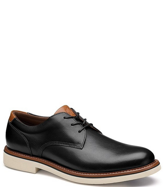 Johnston & Murphy Men's Tyson Dress Plain Toe Black