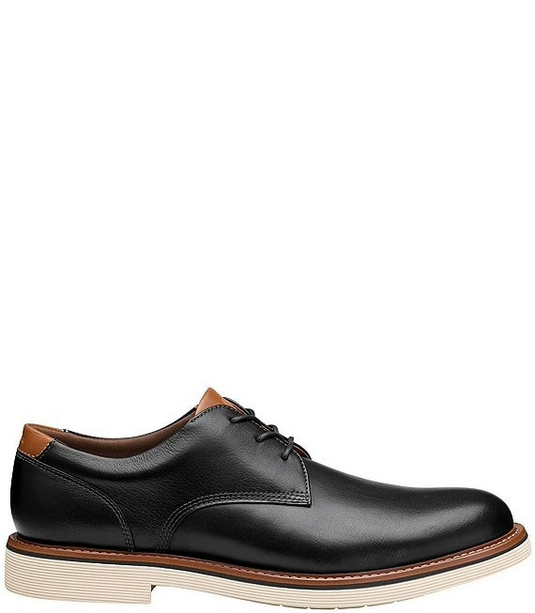 Johnston & Murphy Men's Tyson Dress Plain Toe Black