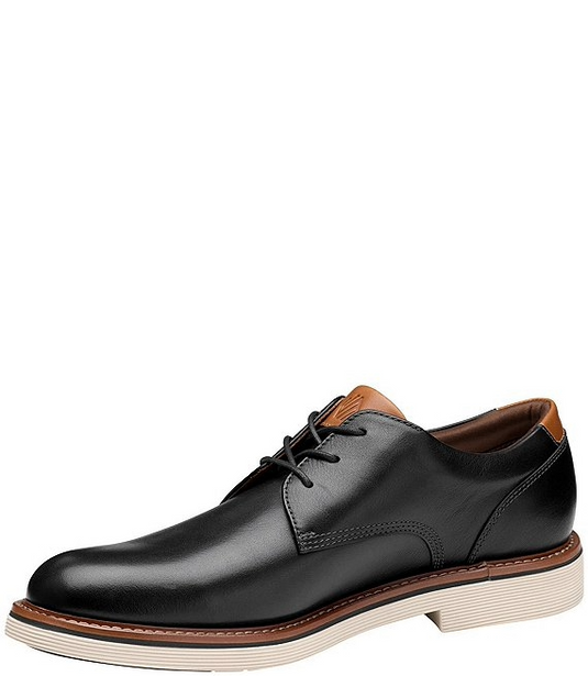 Johnston & Murphy Men's Tyson Dress Plain Toe Black