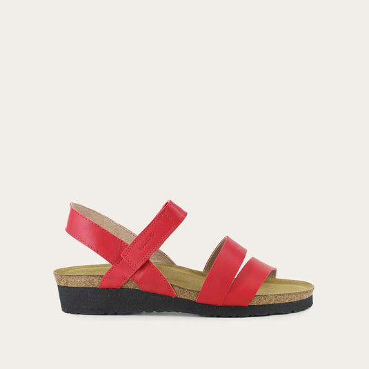 Naot Women's Kayla Red Kiss Leather