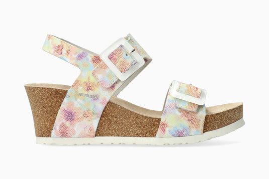 Mephisto Women's Lissia Wedge Sandals Multicolored