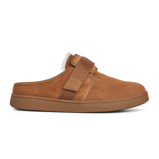 Anodyne Men's No. 92 Slipper Open Back Camel