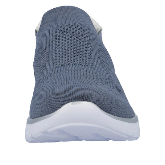 Rieker Women's Edith 72 Step in Sneaker Light Blue