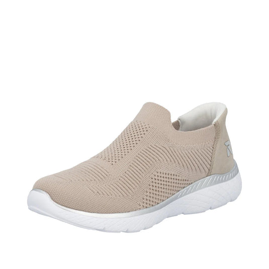 Rieker Women's Edith 72 Step in Sneaker Ginger