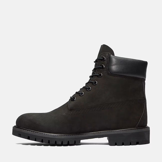 Timberland Men's Premium 6-Inch Waterproof Boot Black Nubuck