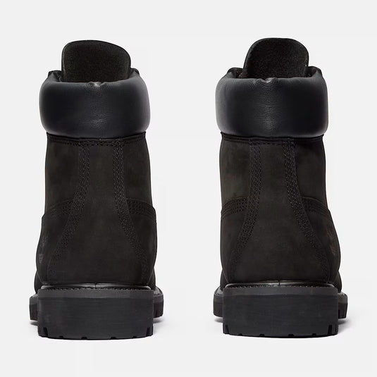 Timberland Men's Premium 6-Inch Waterproof Soft Toe Boot Black Nubuck