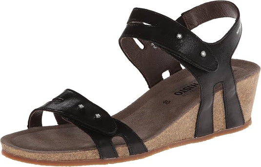 Mephisto Women's Minoa Sandal - Black LIZ