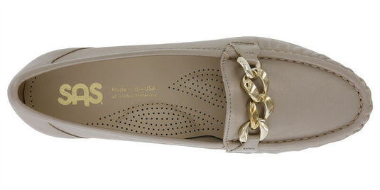 SAS Women's Metro Link Comfort Loafers champange
