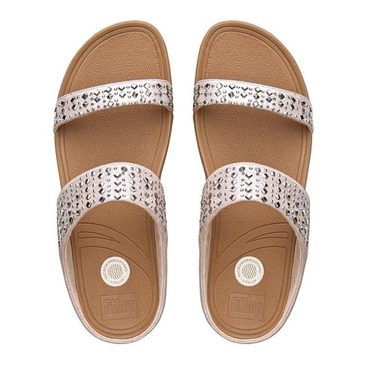 FitFlop Womens Novy Slide Nude