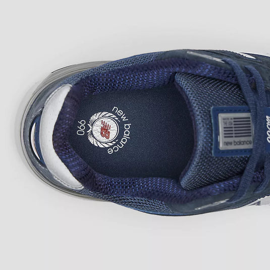 New Balance Men's 990v4 Sneakers - Navy