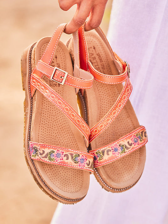 Spring Step L'Artiste Women's Dialog Strap Sandal Blush