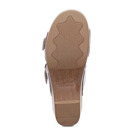 Dansko Women's Sophie Sandal Distressed White