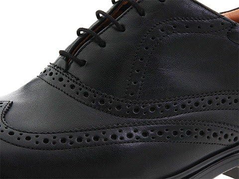 Rockport Men's Shoe Peyroux Wingtip - Black