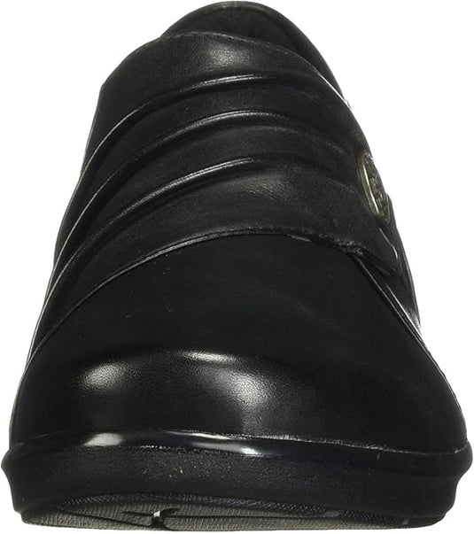 Clarks Women's Hope Roxanne Loafer Black