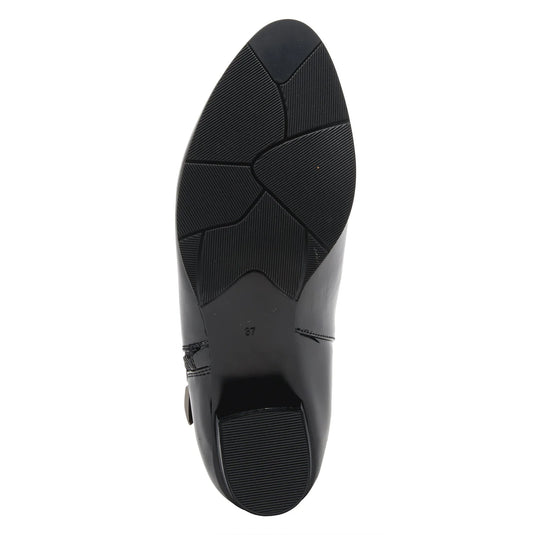 Spring Step Women's Stockholm Bootie Black Patent