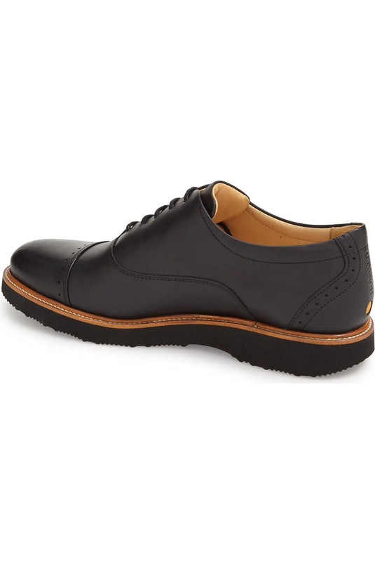 Samuel Hubbard Men's Tipping Point Oxford Black Leather