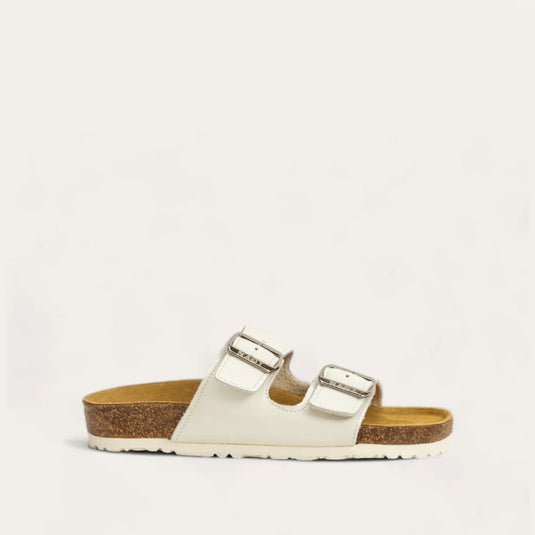 Naot Women's Santa Barbara Classic Sandal - Soft White Leather