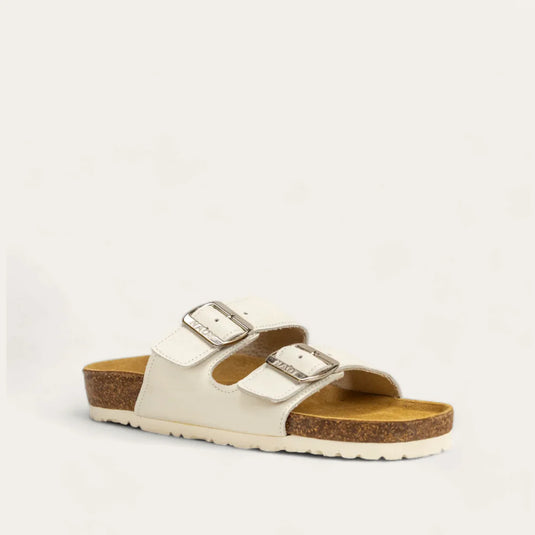 Naot Women's Santa Barbara Classic Sandal - Soft White Leather