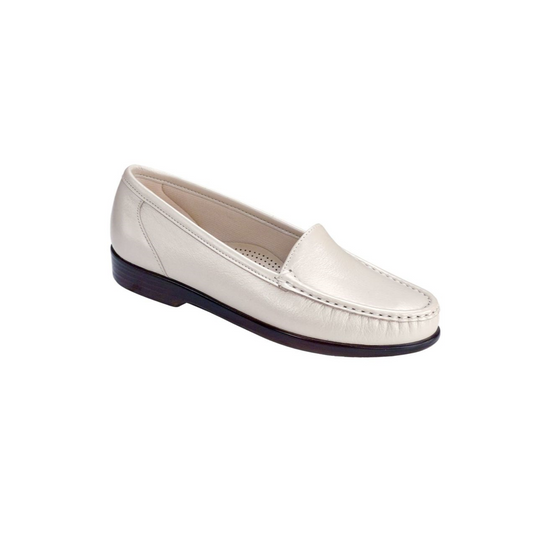 SAS Women's Simplify Slip On Loafer Pearl Bone