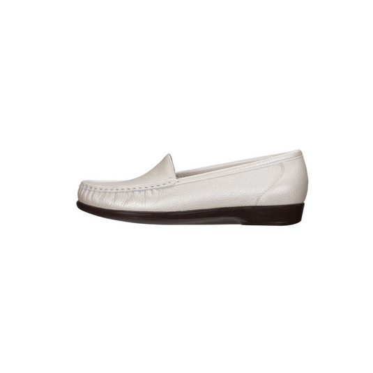 SAS Women's Simplify Slip On Loafer Pearl Bone