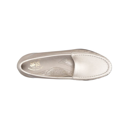 SAS Women's Simplify Slip On Loafer Pearl Bone