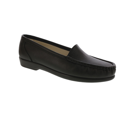 SAS Women's Simplify Slip On Loafer Black