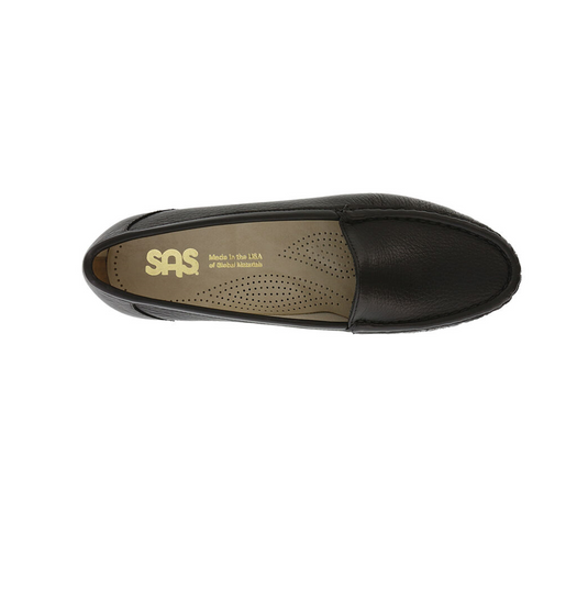 SAS Women's Simplify Slip On Loafer Black