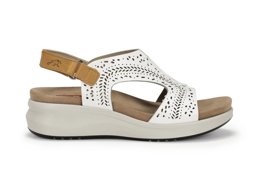 Fluchos Women's YAGON F1481 Sandals White