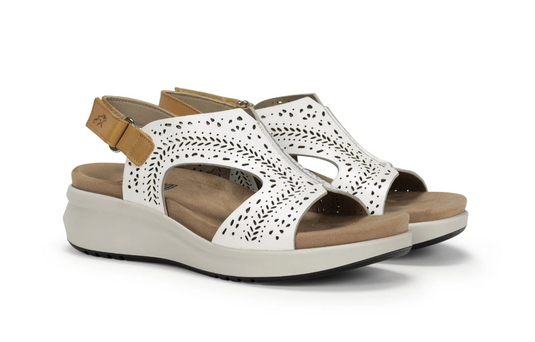 Fluchos Women's YAGON F1481 Sandals White