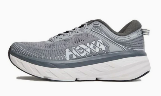 Hoka One one Men's Bondi 7 Sneaker Wild Dove/Dark Shadow