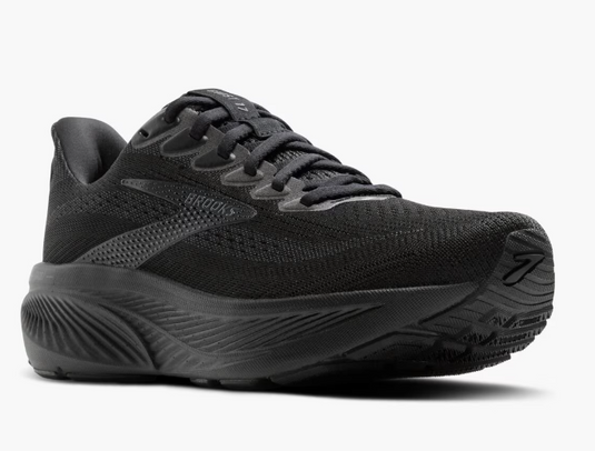 Brooks Men's Ghost 17 Sneaker Black/Black/Ebony
