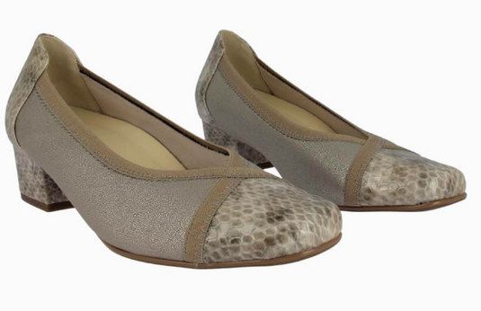 Doctor Cutillas Women's 81230 Dress Heel Shoes Bone