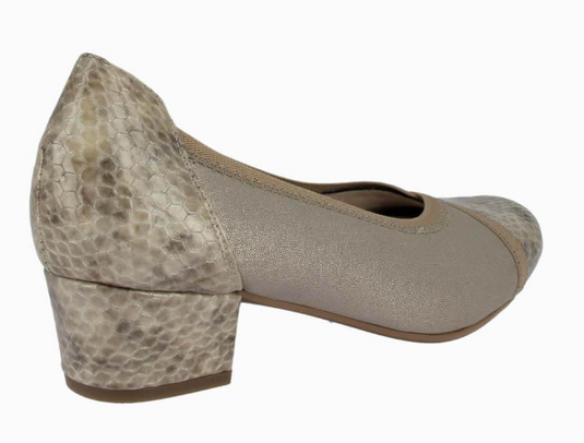 Doctor Cutillas Women's 81230 Dress Heel Shoes Bone