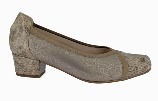 Doctor Cutillas Women's 81230 Dress Heel Shoes Bone