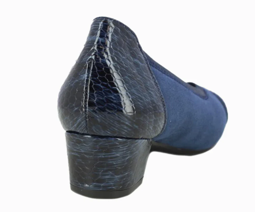 Doctor Cutillas Women's 81230 Dress Heel Shoes Navy