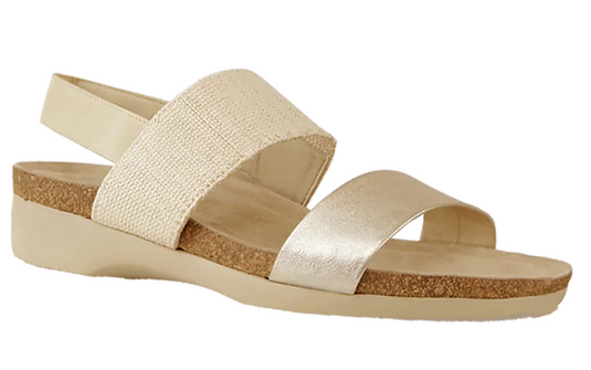 Munro Women's Pisces Sandals Gold Metallic