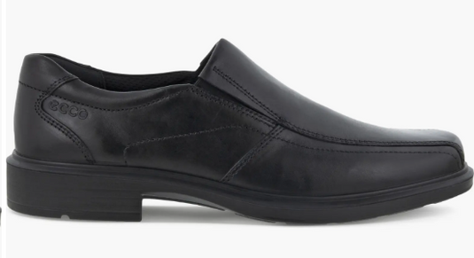 Ecco Men's Helsinki Classic Bike Toe Loafer Black