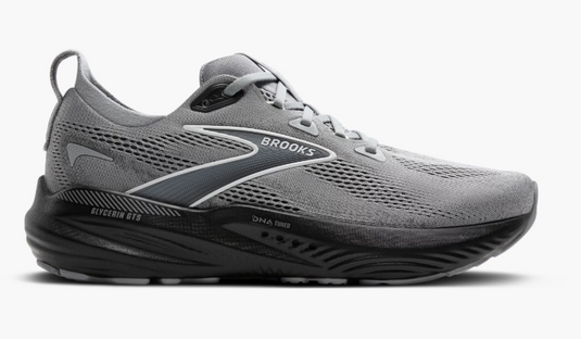 Brooks Men's Glycerin GTS 22 Primer Gray/Ebony/Bluewash