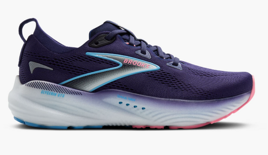 Brooks Women's Glycerin GTS 22 Blue Ribbon/Peacoat/Dianthus