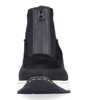 Rieker Women's Kitty N6352 Wedge Bootie Black